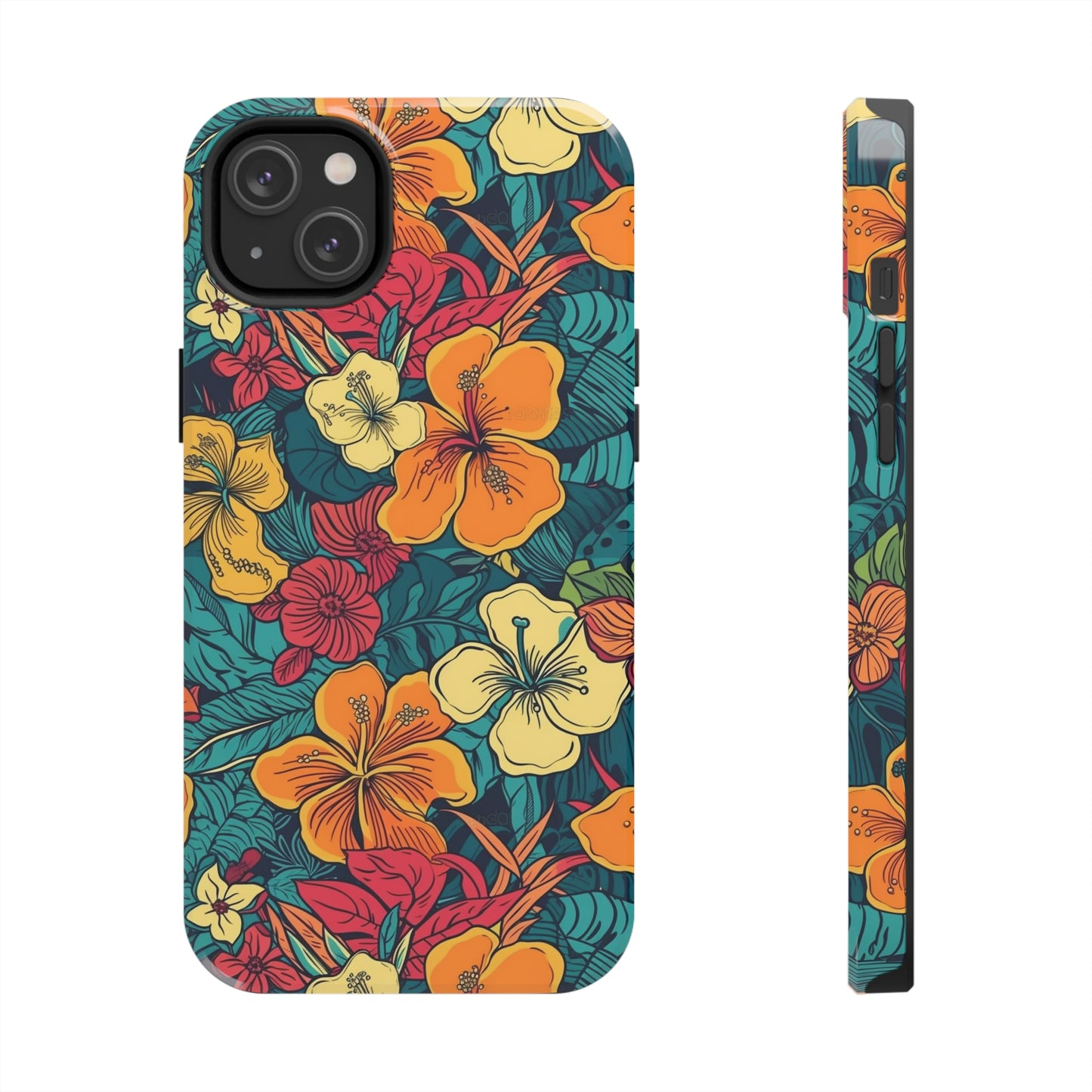 Brilliant Lokelani - Hawaiian Tough Phone Case