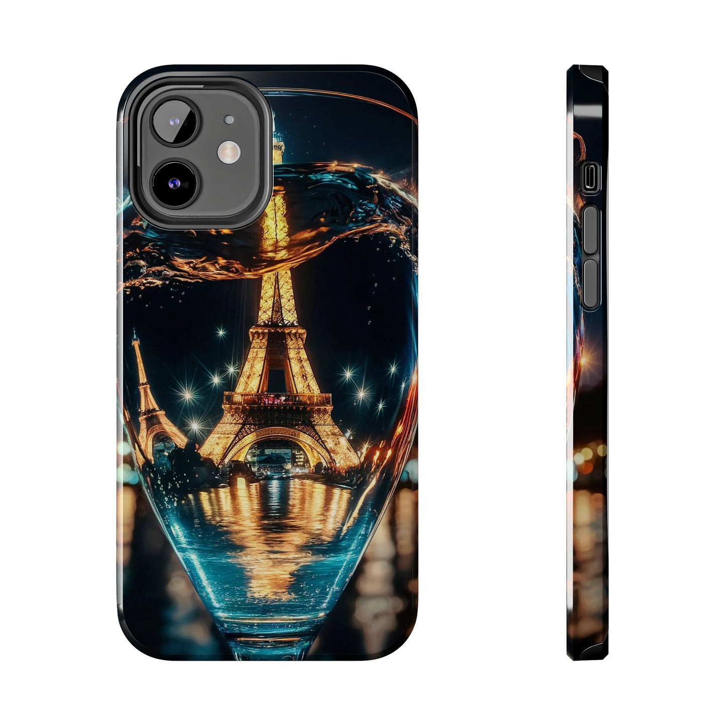 Eiffel Tower Through the Looking Glass Tough Phone Case