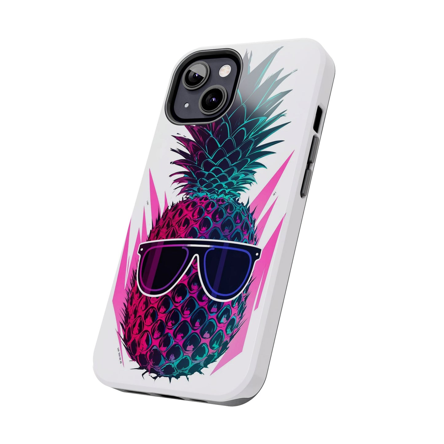 Sunglass Clad Pineapple Funk Tough Phone Case