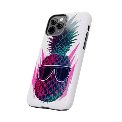 Sunglass Clad Pineapple Funk Tough Phone Case
