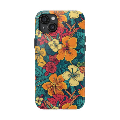 Brilliant Lokelani - Hawaiian Tough Phone Case