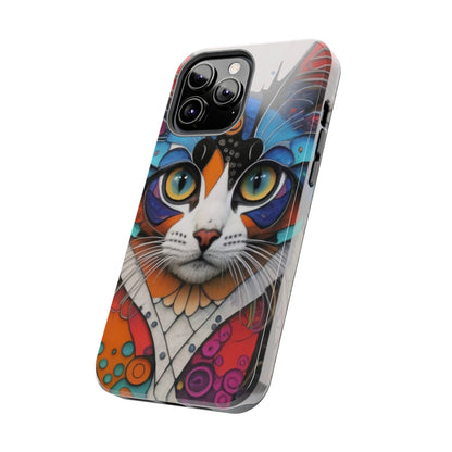 Whimsical Cat Dreamscape Guardian Phone Case