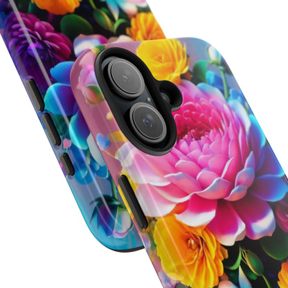 Vibrant Floral Splendor Tough Phone Case