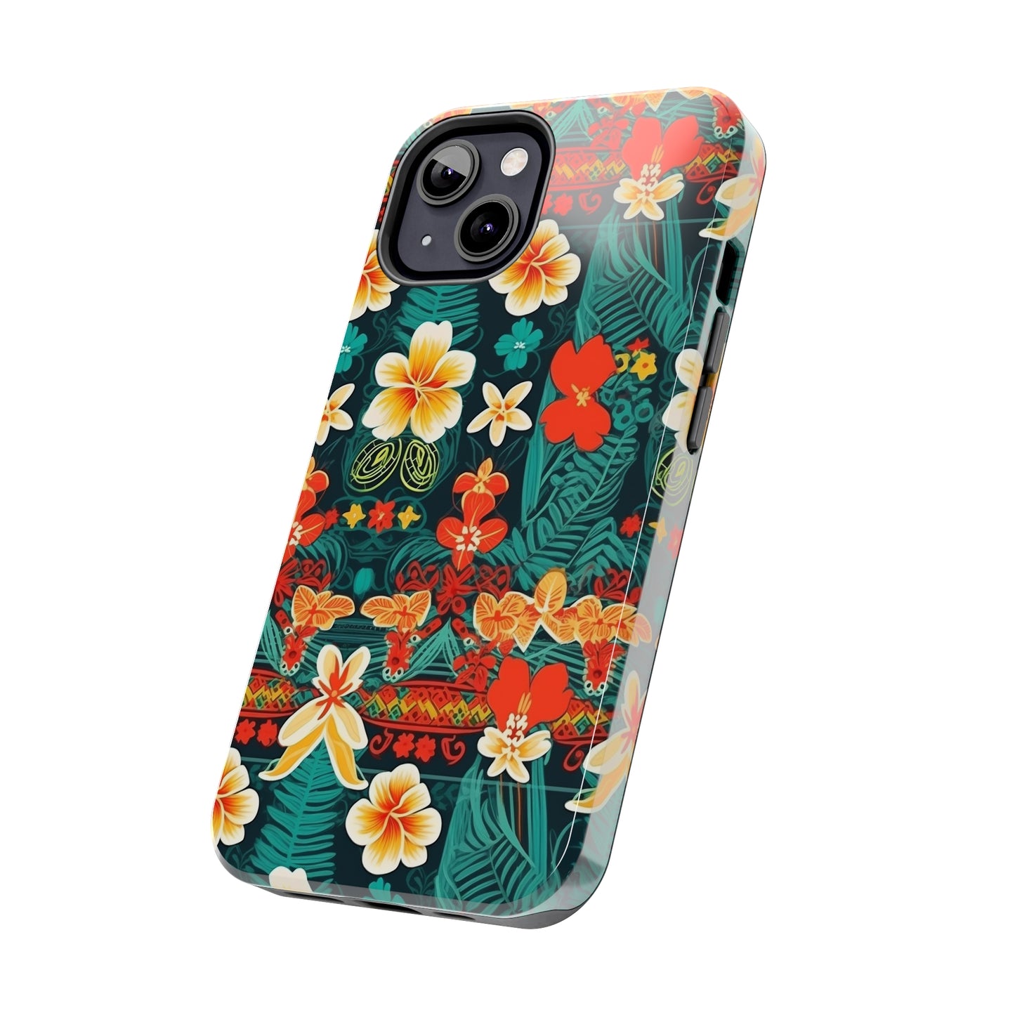 Hibiscus Haze - Hawaiian Tough Phone Case