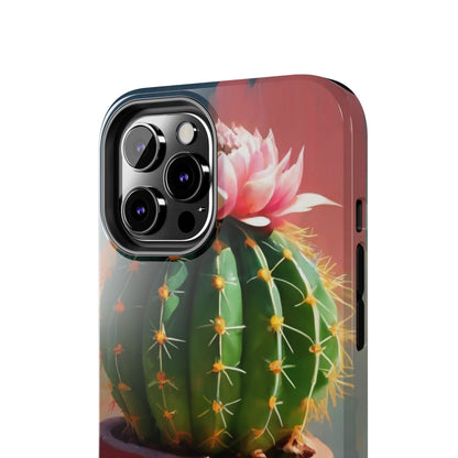 DesertBloom Terracotta Cactus Tough Phone Case