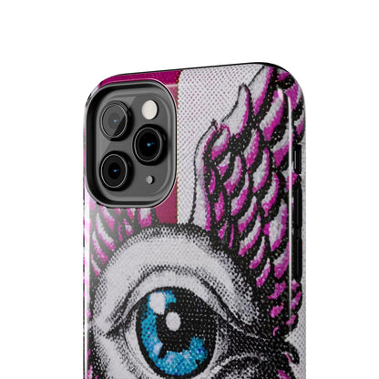 Dual-Tone Winged Eye iPhone Case