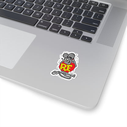 Gray Ghost Rat Fink Sticker