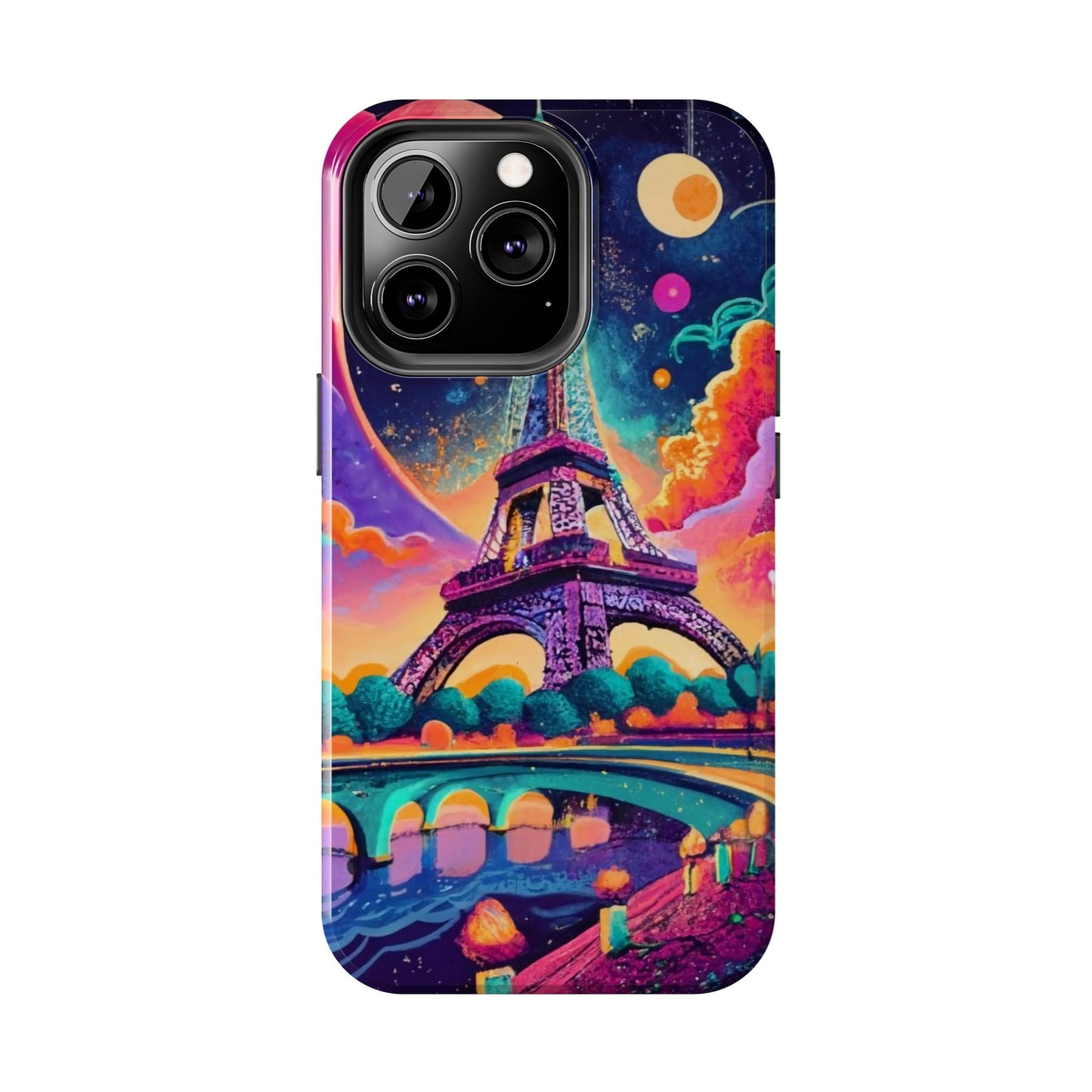 Vibrant Parisian Skyline ArmorGuard Case