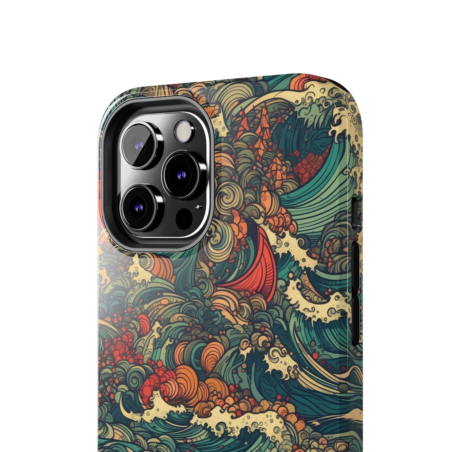 Electric Ocean - Wave of Colors - Tough Phone Cases