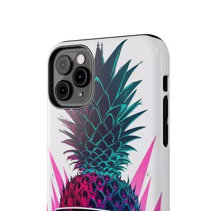 Sunglass Clad Pineapple Funk Tough Phone Case