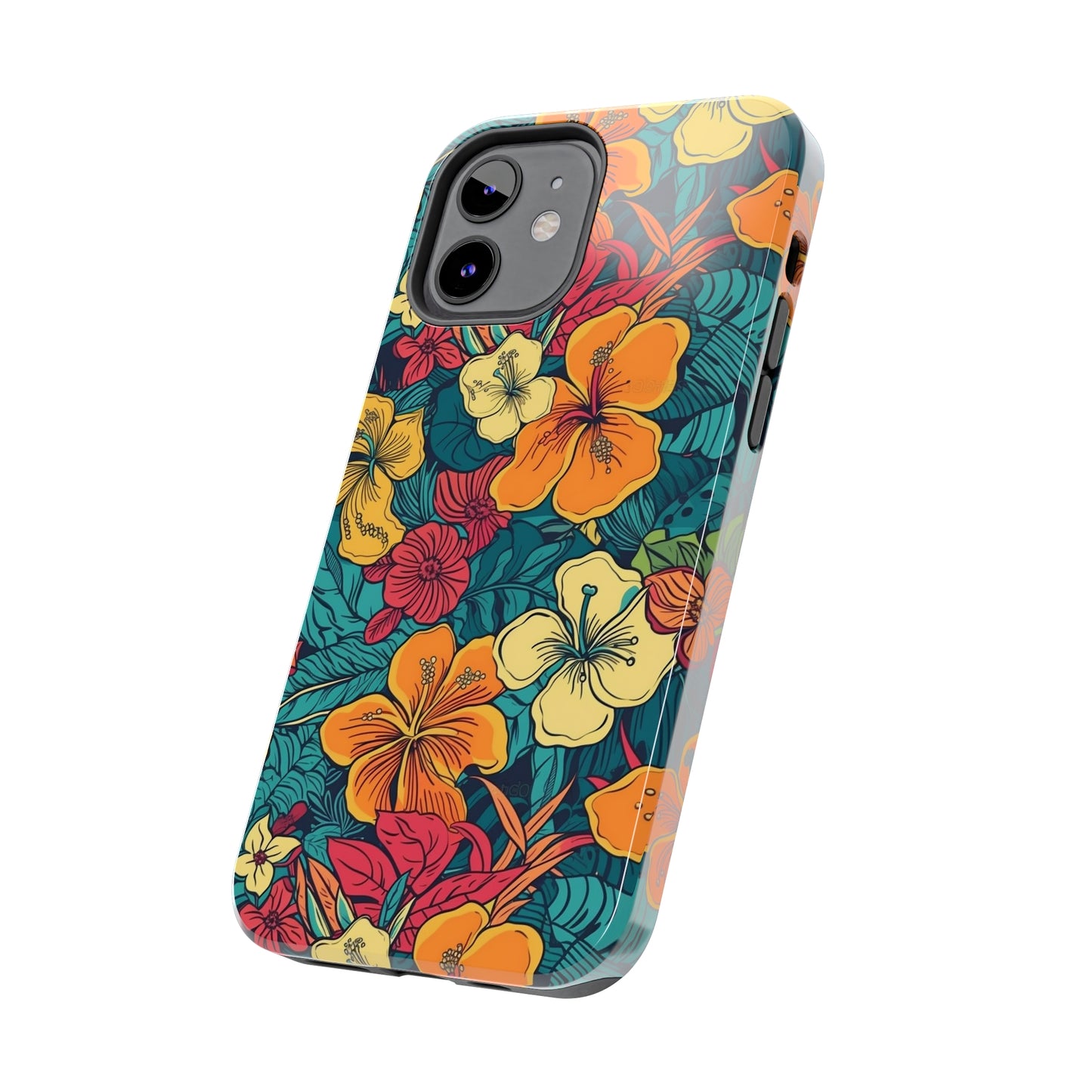 Brilliant Lokelani - Hawaiian Tough Phone Case