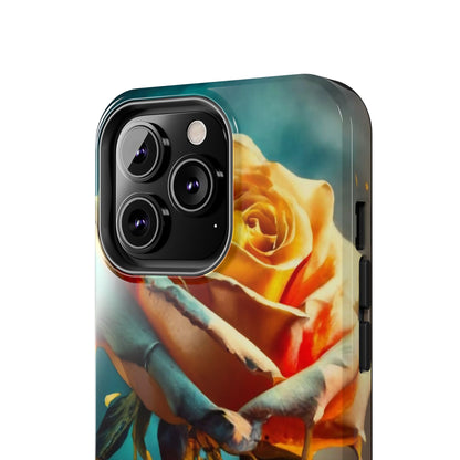 Golden Rose Elegance Tough Phone Case