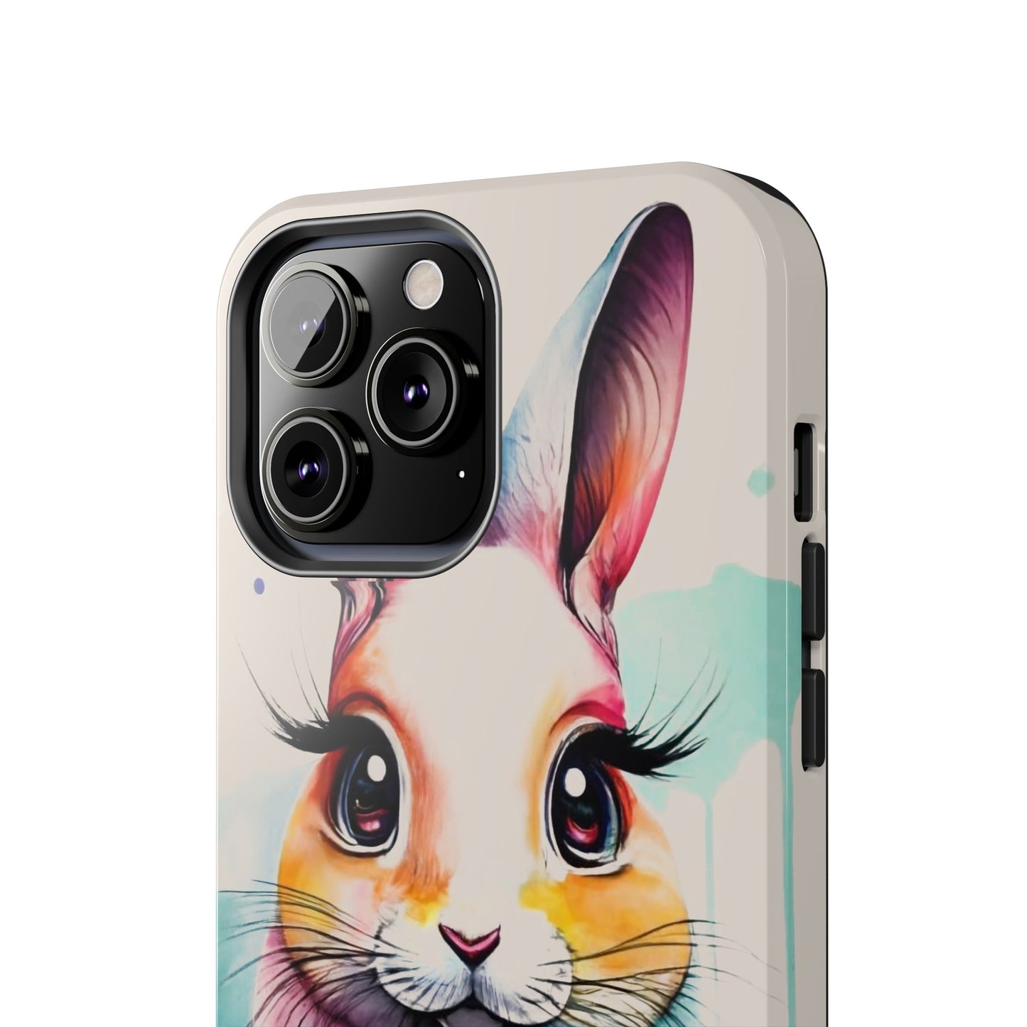 Minimalist Bunny Abstract Art Tough Phone Case