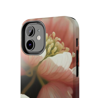 Pink Petal Watercolor Bloom Tough Phone Case