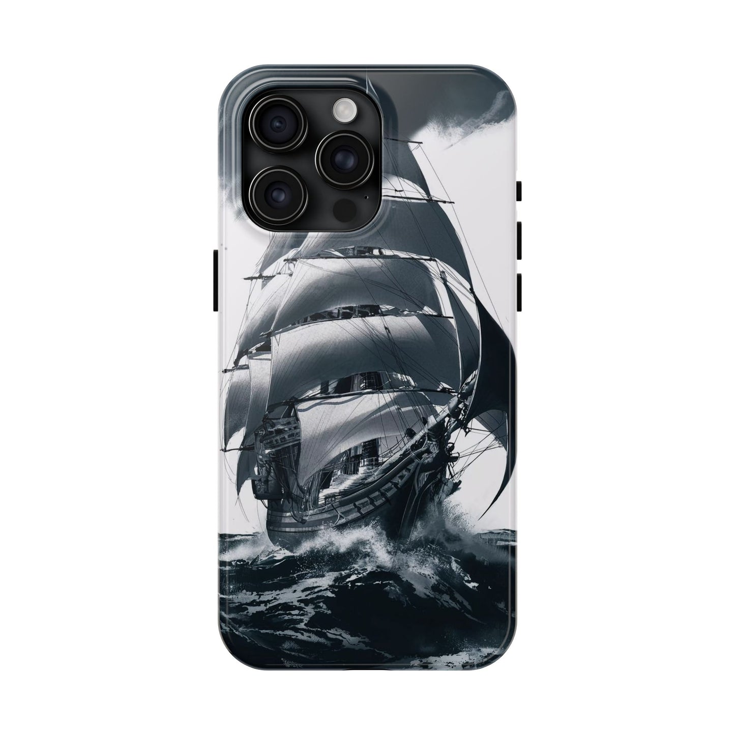 Tempest Voyage Pirate Ship Tough Phone Case