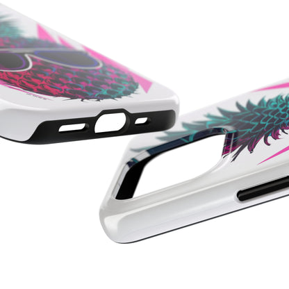 Sunglass Clad Pineapple Funk Tough Phone Case