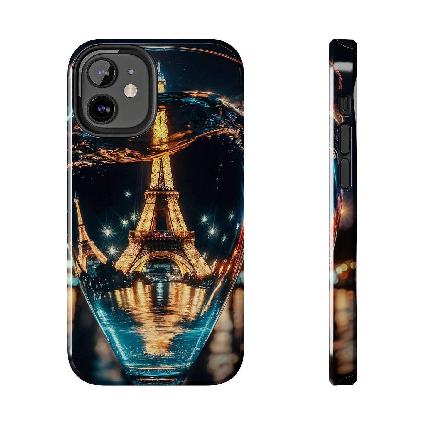 Eiffel Tower Through the Looking Glass Tough Phone Case