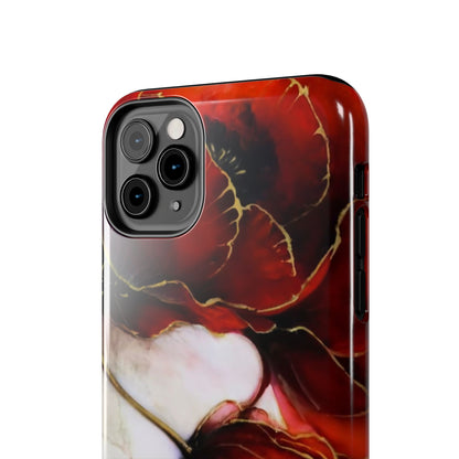 Ethereal Blossom Alcohol Ink Tough Phone Case