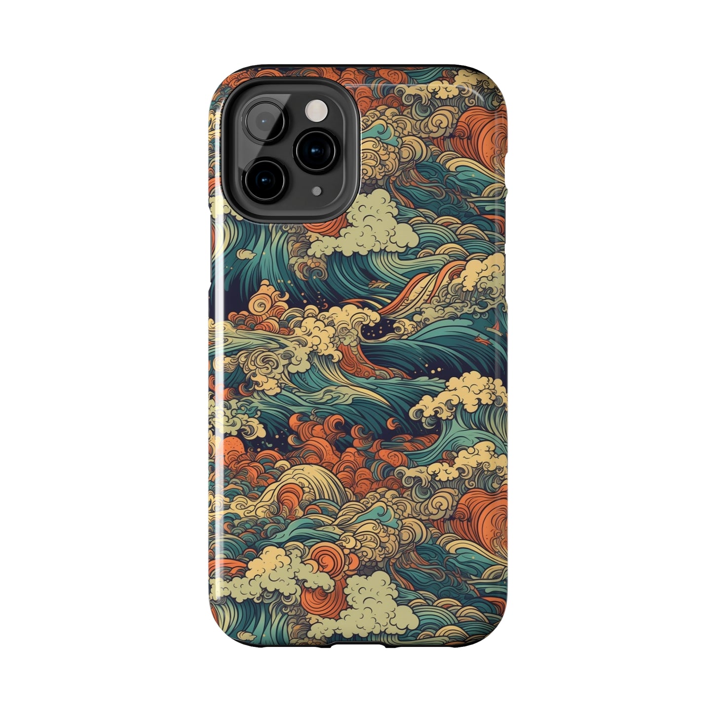 Colorburst Coast - Wave of Colors - Tough Phone Case