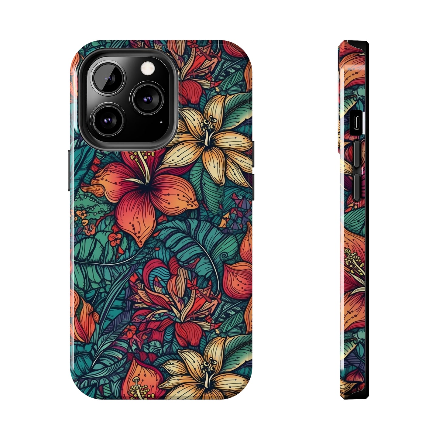 Exotic Explosion - Hawaiian Tough Phone Case