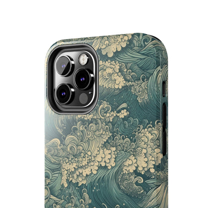 Tranquil Tides - Wave of Colors - Tough Phone Case