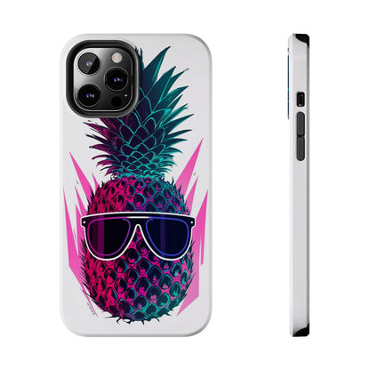 Sunglass Clad Pineapple Funk Tough Phone Case