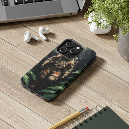 Cosmic Explorer Jungle Trek Tough Phone Case