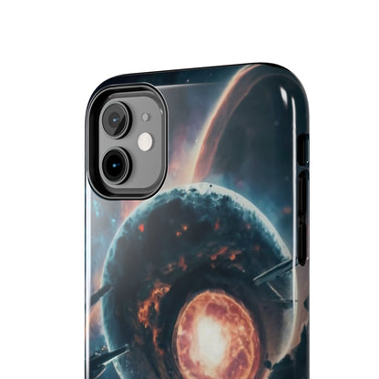 Cosmic Implosion Planet Tough Phone Case