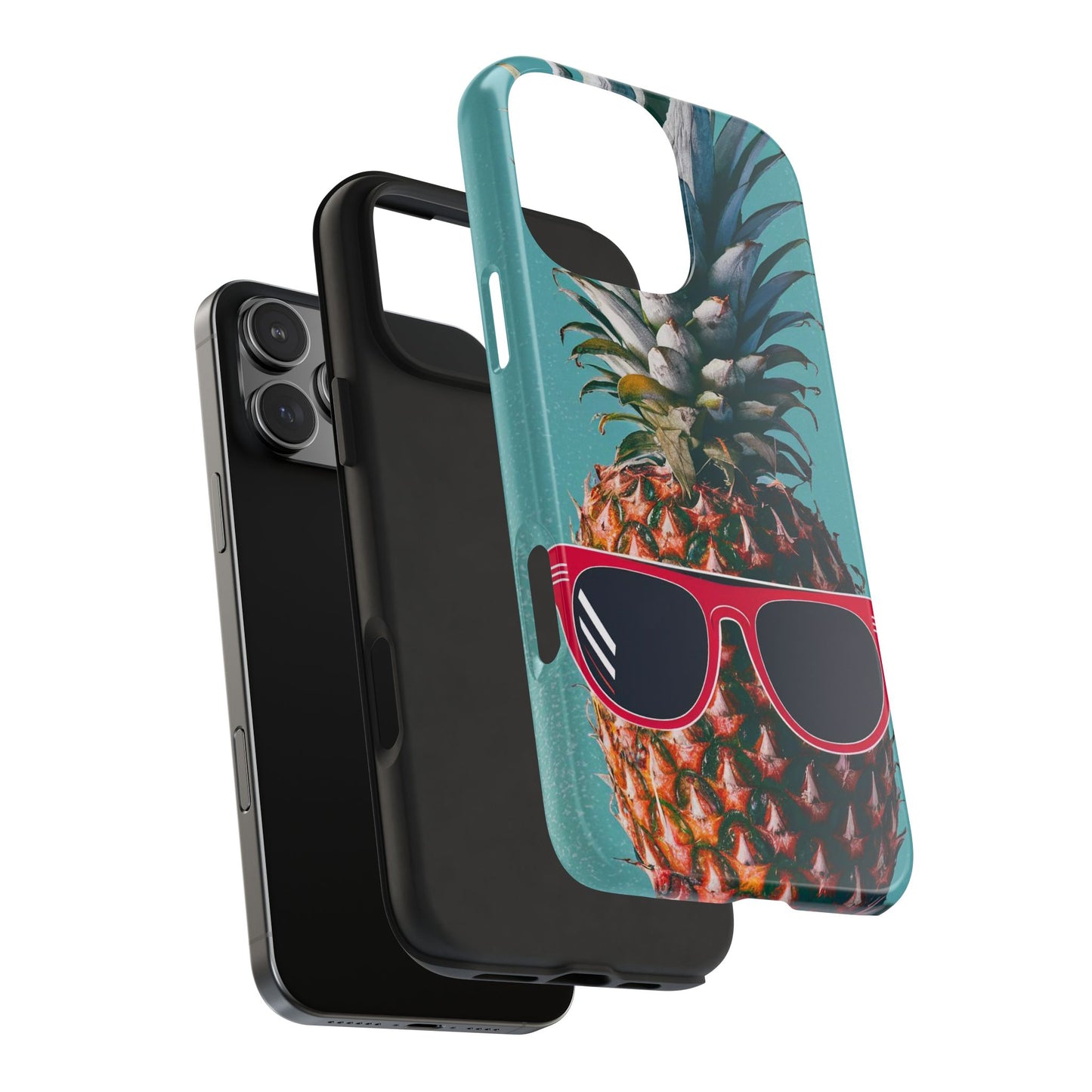 Beach-Ready Pineapple Sunglasses Tough Phone Case