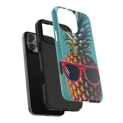 Beach-Ready Pineapple Sunglasses Tough Phone Case