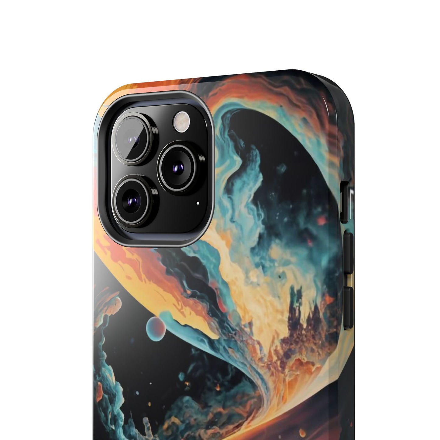 Retro Futuristic Space Odyssey Tough Phone Case