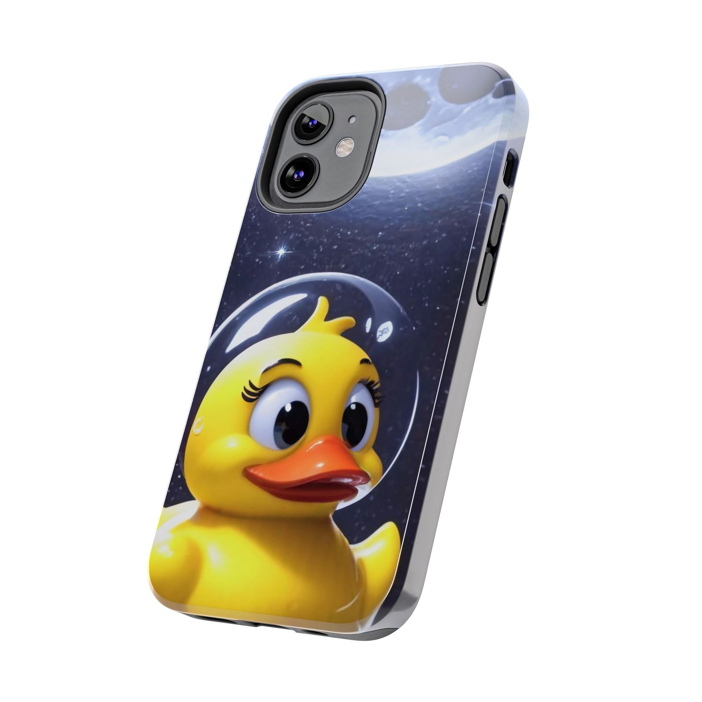 Lunar Space Duck Adventure Tough Phone Case