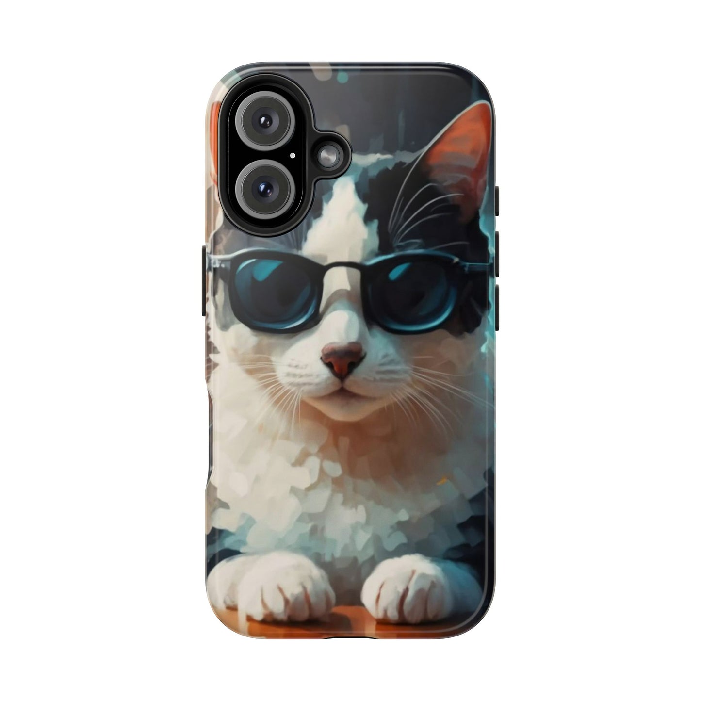 CoolCat Dinner Date Tough Phone Case