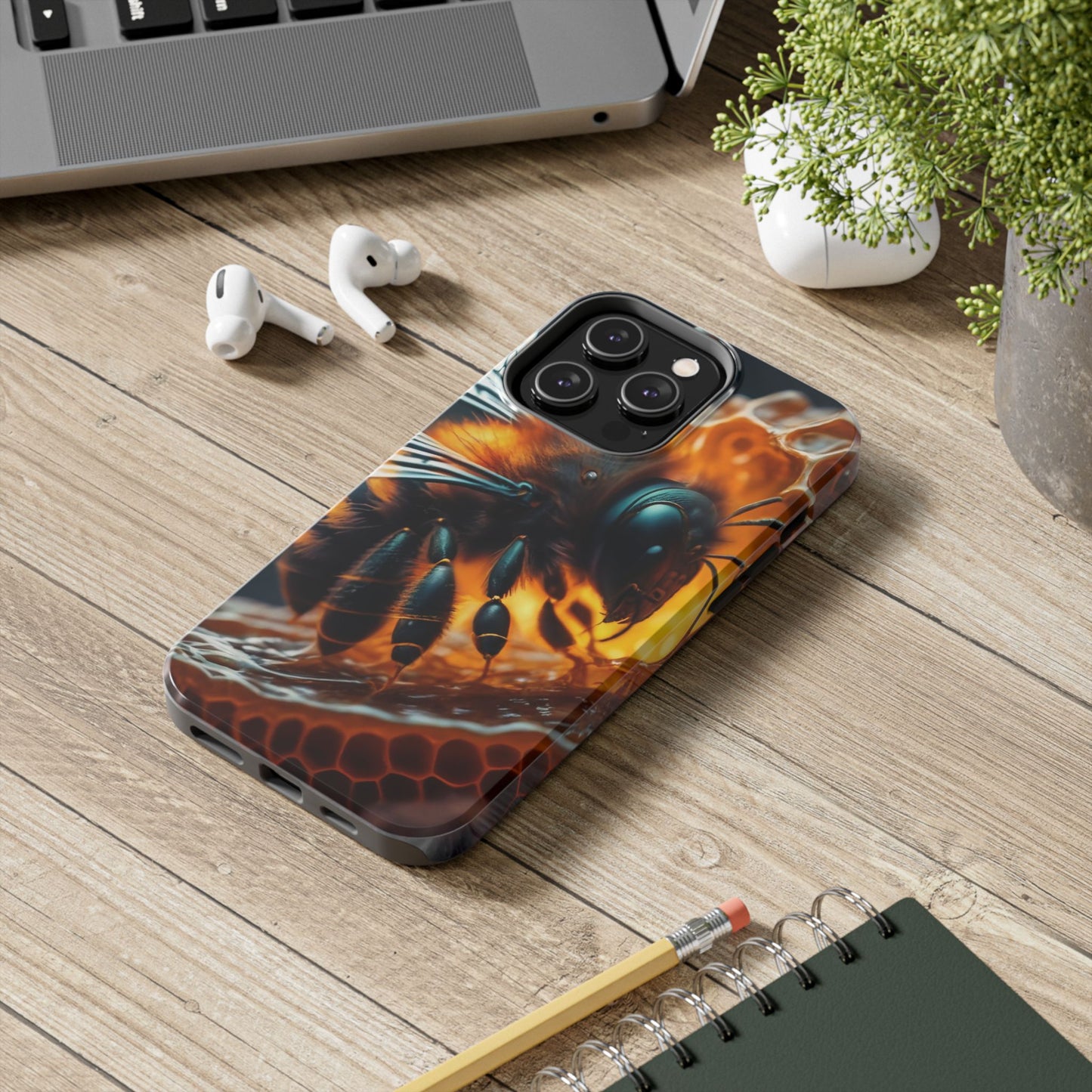 Hyperreal Bee Harvest Tough Phone Case