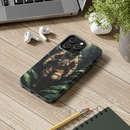 Cosmic Explorer Jungle Trek Tough Phone Case