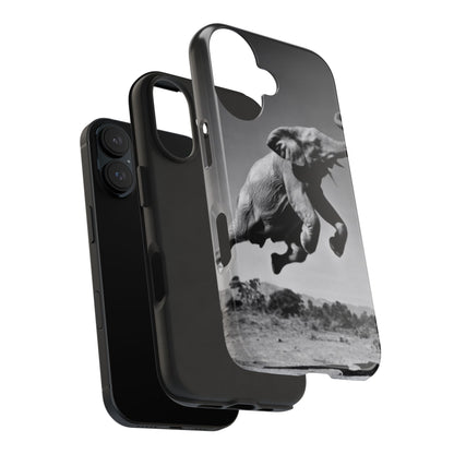 Majestic Elephant Leap Tough Phone Case