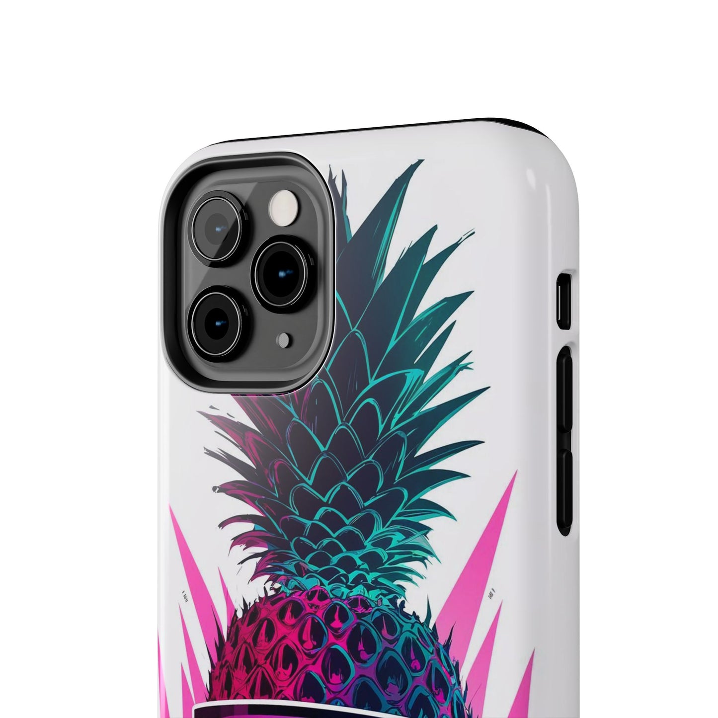 Sunglass Clad Pineapple Funk Tough Phone Case