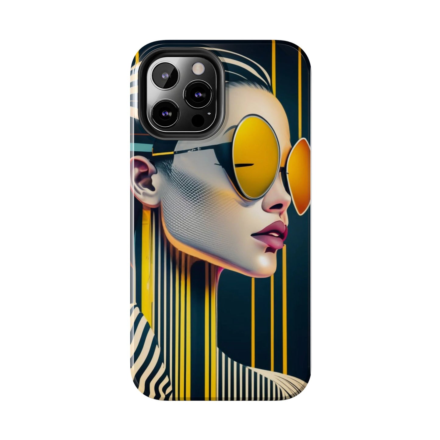 Shinkawa-Inspired Sunglasses Woman Tough Phone Case