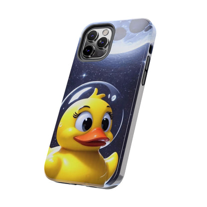 Lunar Space Duck Adventure Tough Phone Case