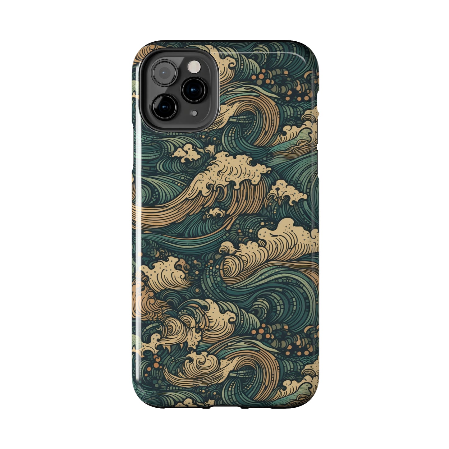 Creamy Swells - Wave of Colors - Tough Phone Case