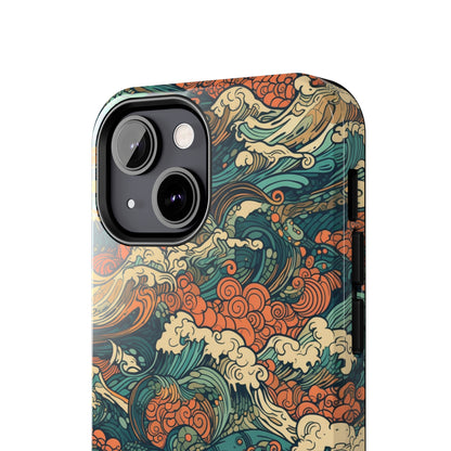 Vibrant Waves - Wave of Colors - Tough Phone Case