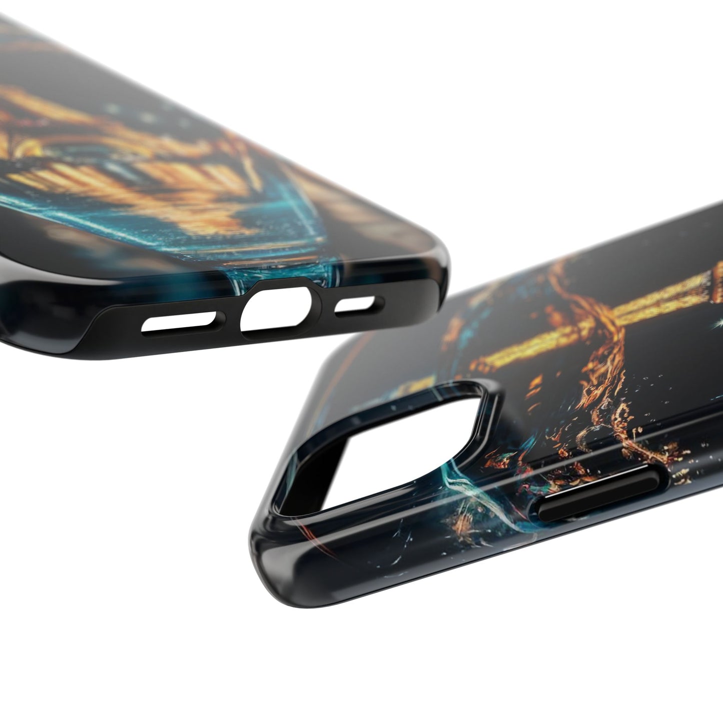 Eiffel Tower Through the Looking Glass Tough Phone Case