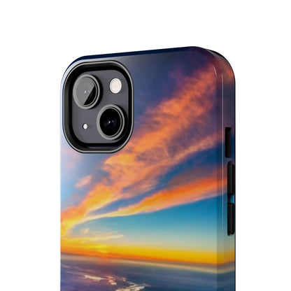 Celestial Sunset Earth View Tough Phone Case