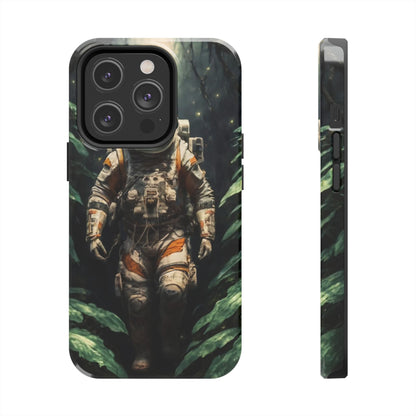 Cosmic Explorer Jungle Trek Tough Phone Case