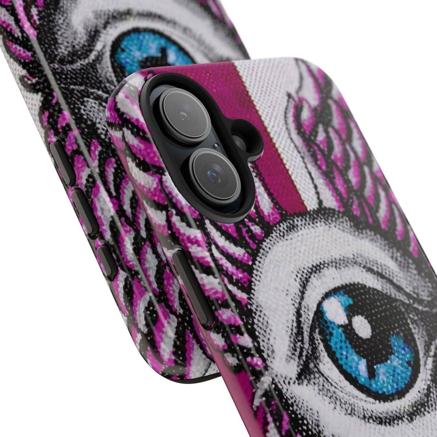 Dual-Tone Winged Eye iPhone Case