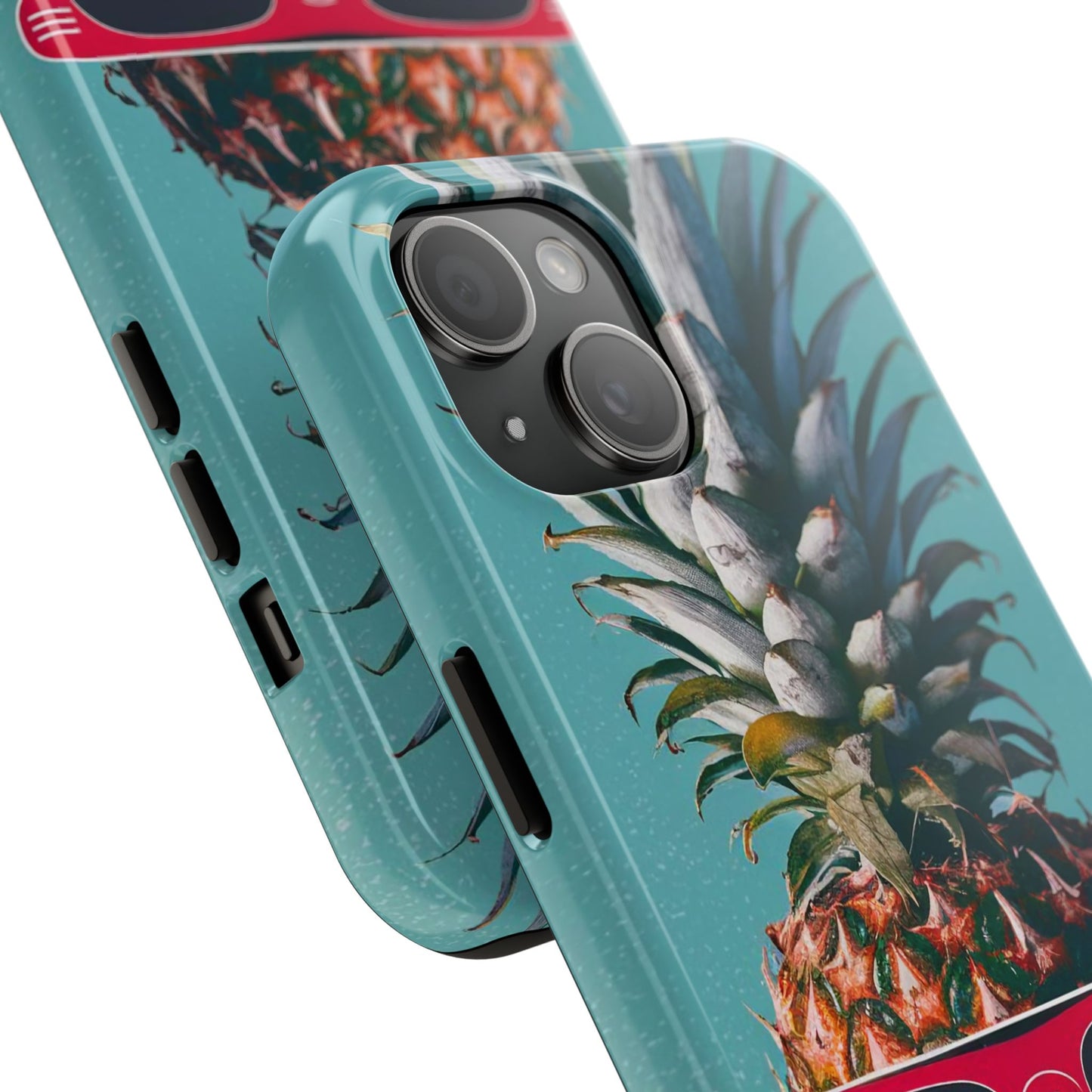 Beach-Ready Pineapple Sunglasses Tough Phone Case