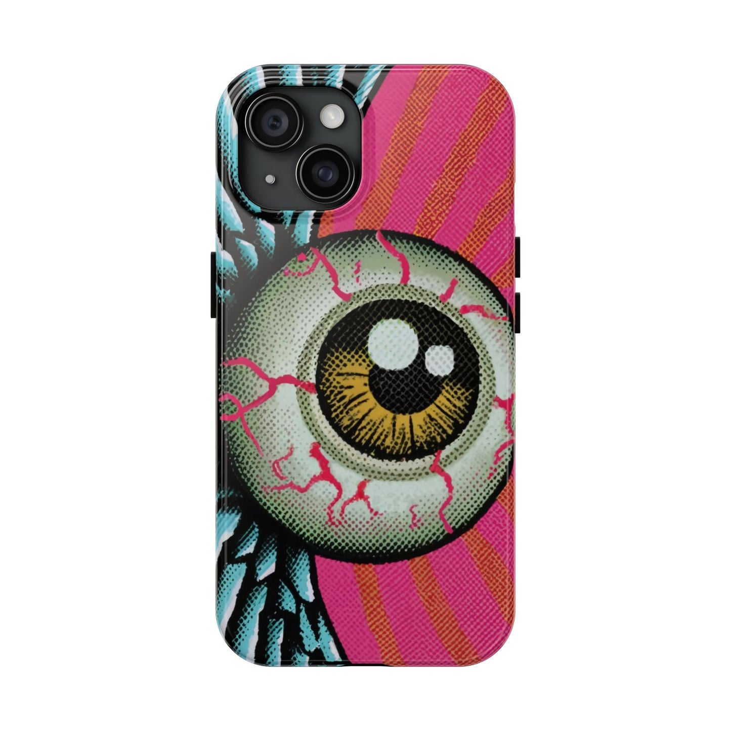 Winged Eye Pop Art Tough iPhone Case