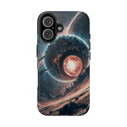 Cosmic Implosion Planet Tough Phone Case