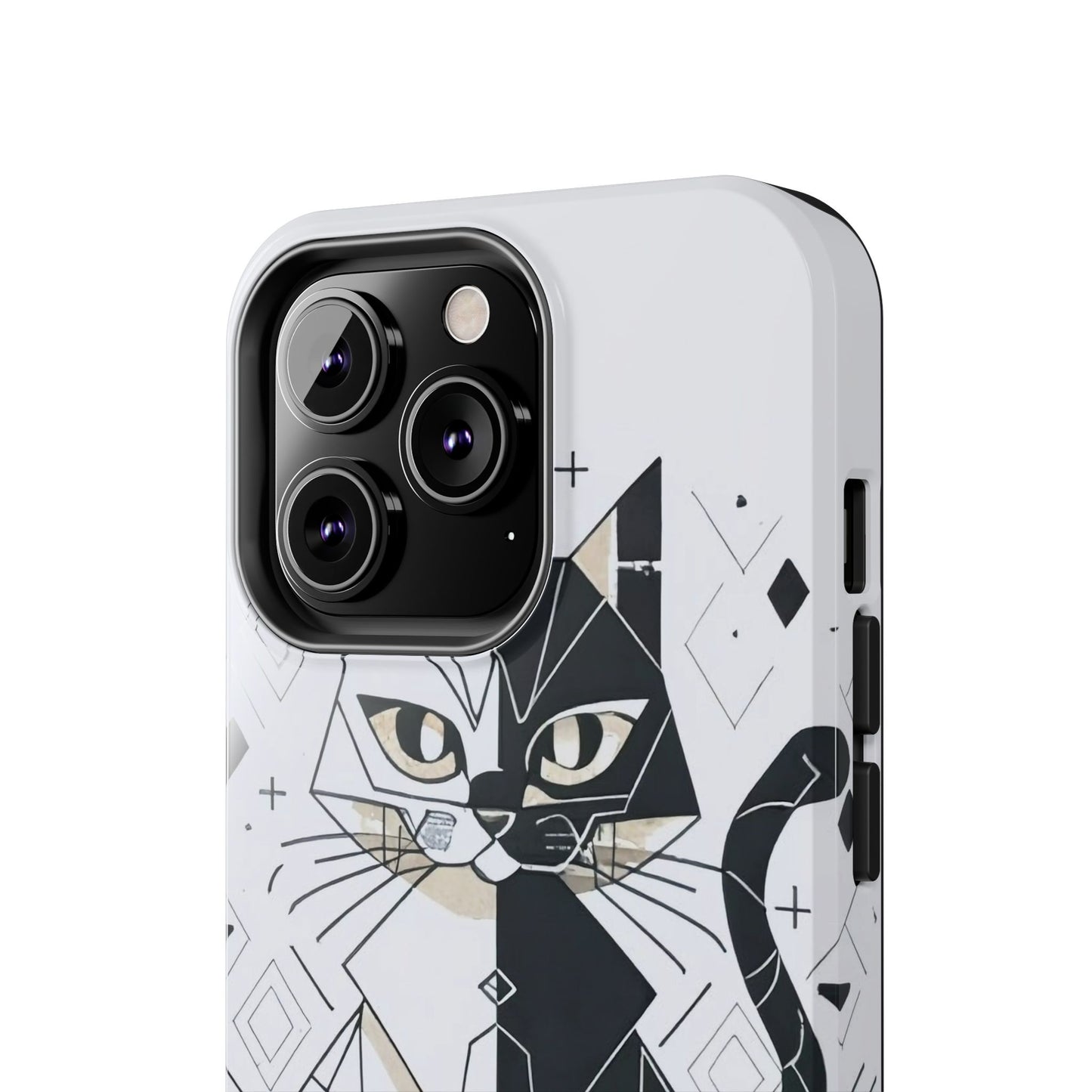 Minimalist Feline Defender Case