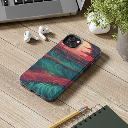 Sunset Waves ToughShield Case